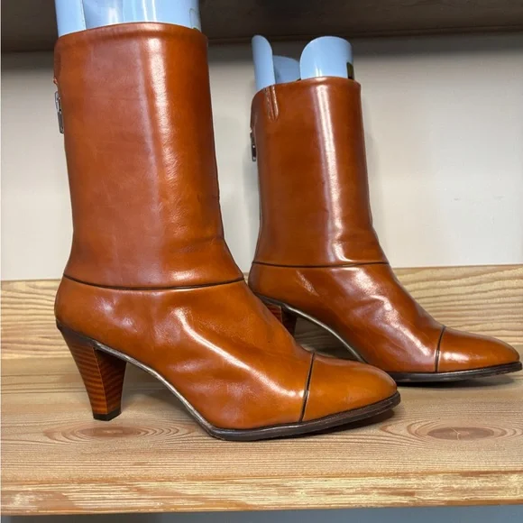 Tanino Crisci Boots in Chestnut - Picture 4 of 7